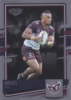 2021 NRL Elite - Silver Specials #SS052 Moses Suli Front